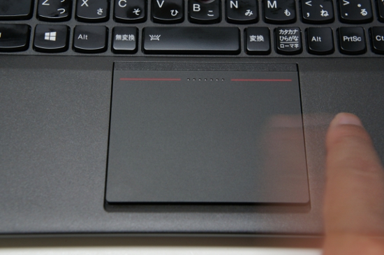 ThinkPad X240sのタッチパッドジェスチャ機能